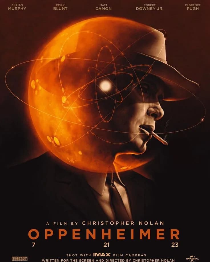 Poster van Oppenheimer