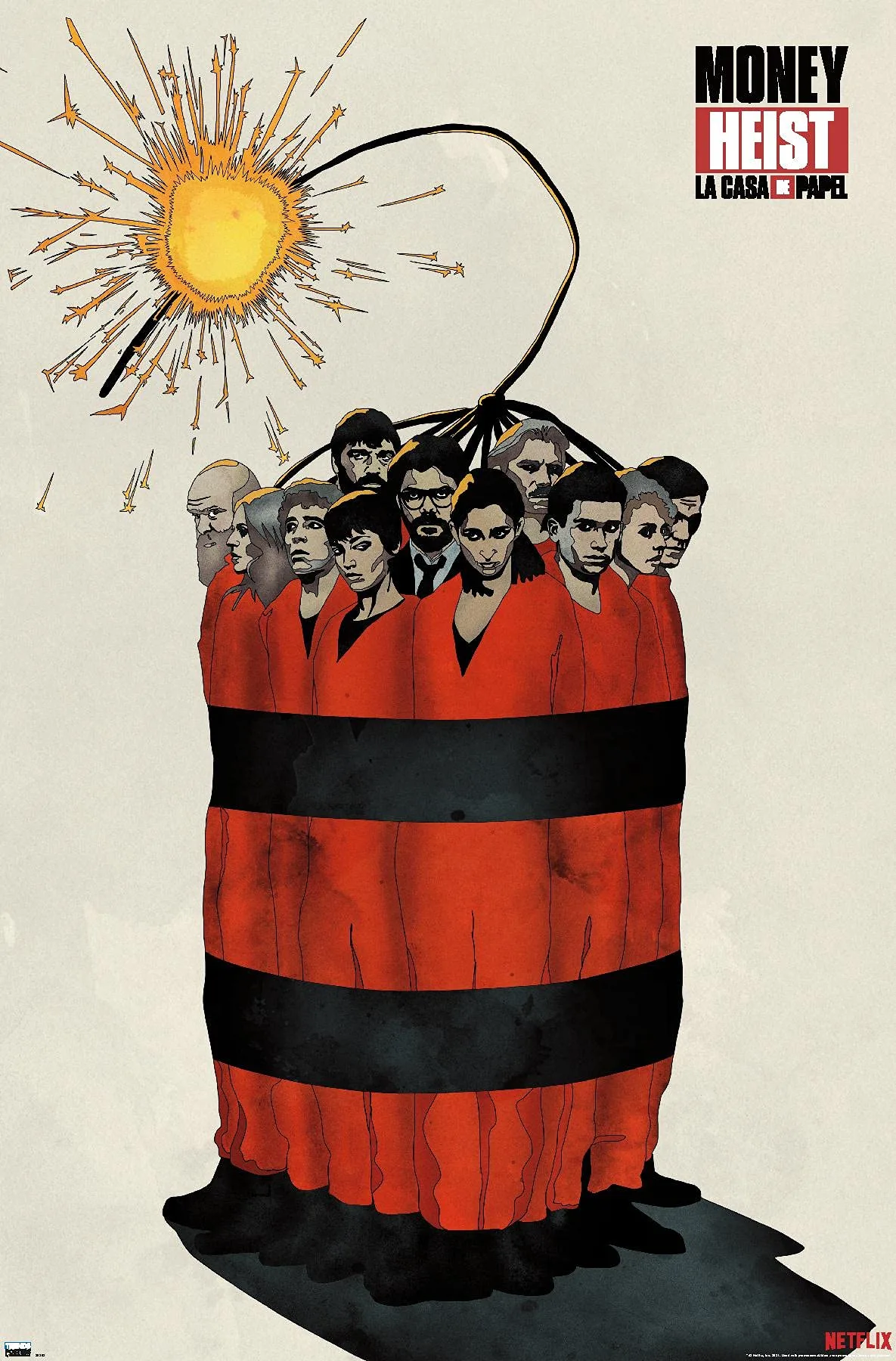 Affiche de La Casa de Papel